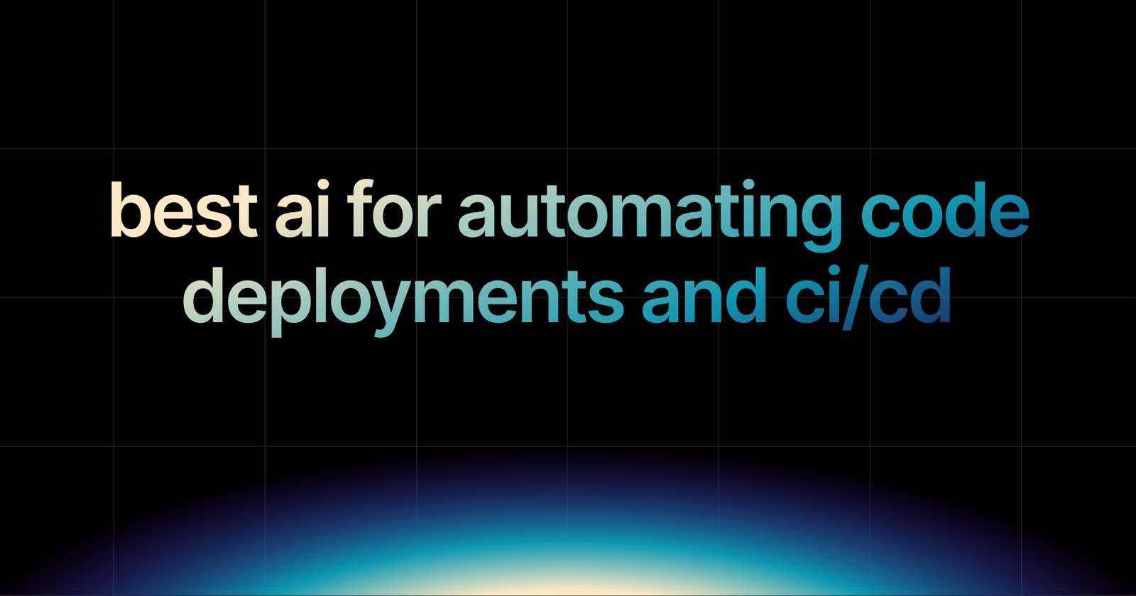 img of Best AI Solutions for Automating Code Deployments and CI/CD in 2026
