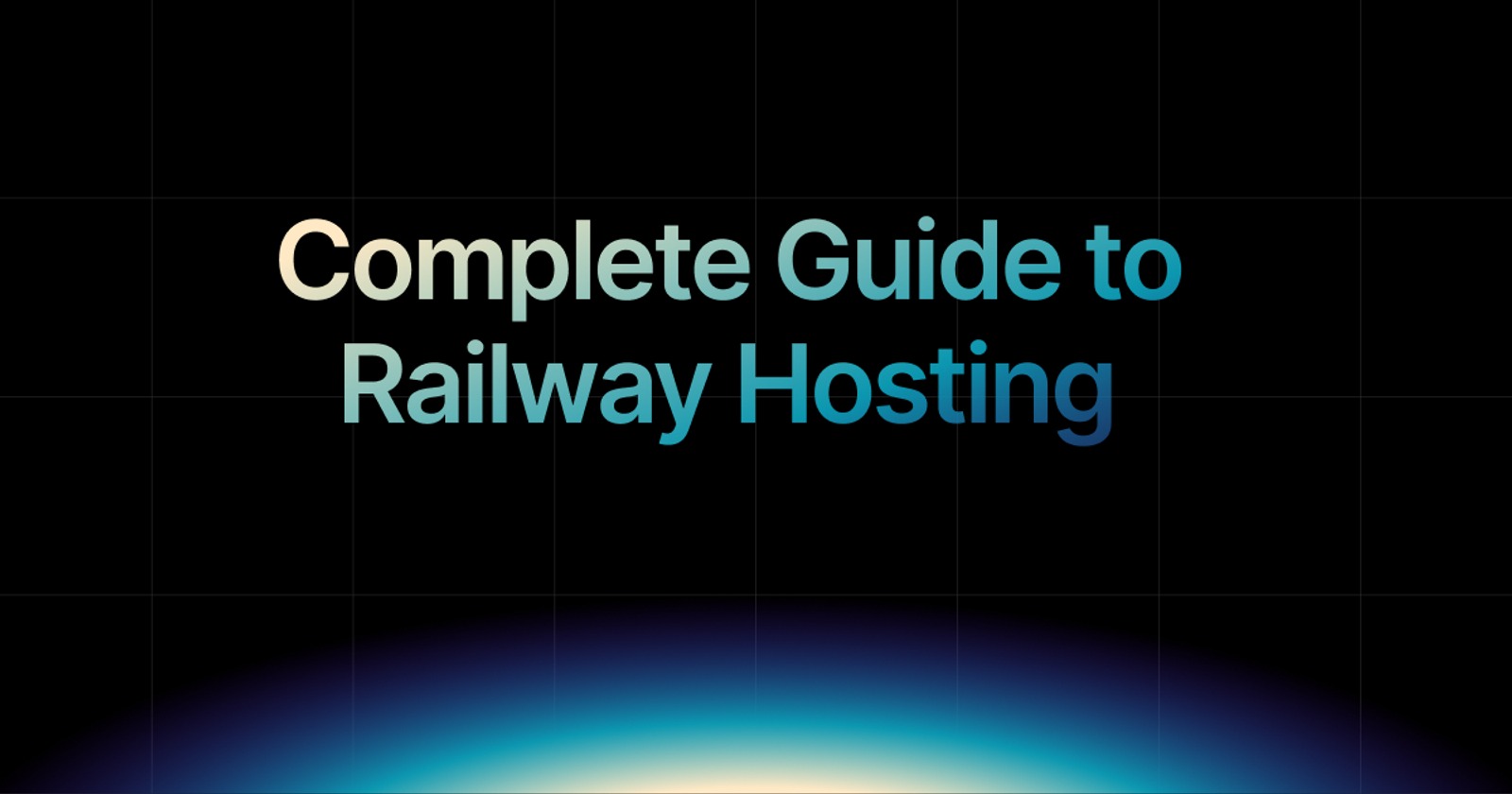 img of Railway Hosting Explanation and How to Use AI to deploy?