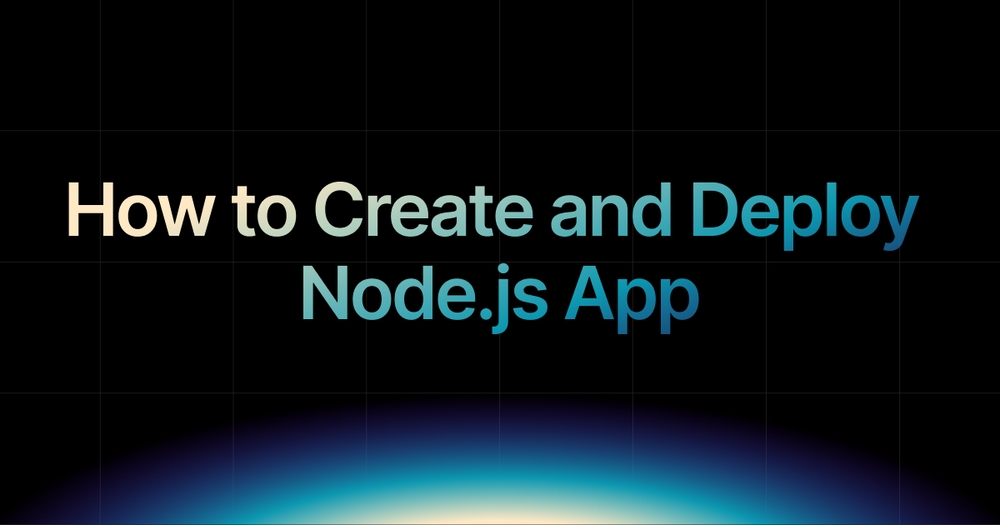 img of Create and Deploy a Node.js App with This Simple Step by Step Guide