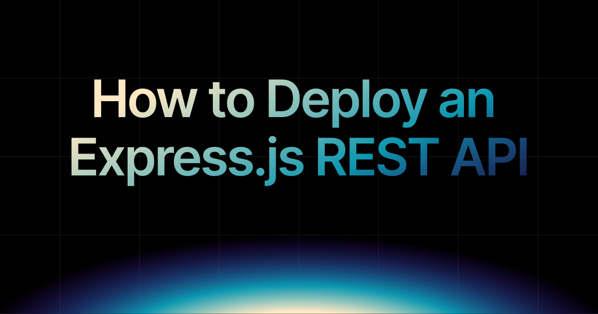 Deploy Express.js REST API in 2026 (No DevOps)
