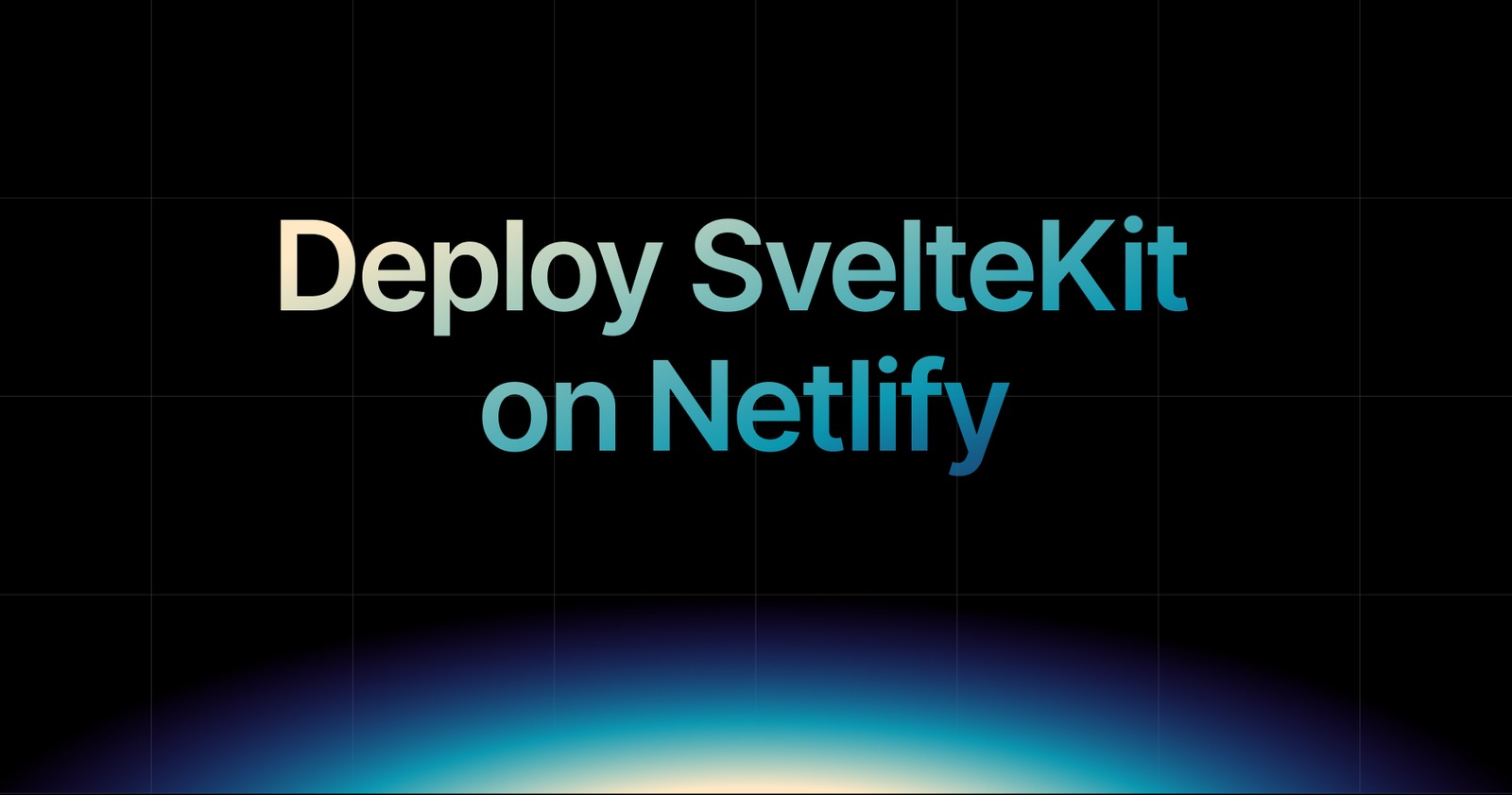 img of How to Deploy SvelteKit on Netlify (2026) - Complete Guide