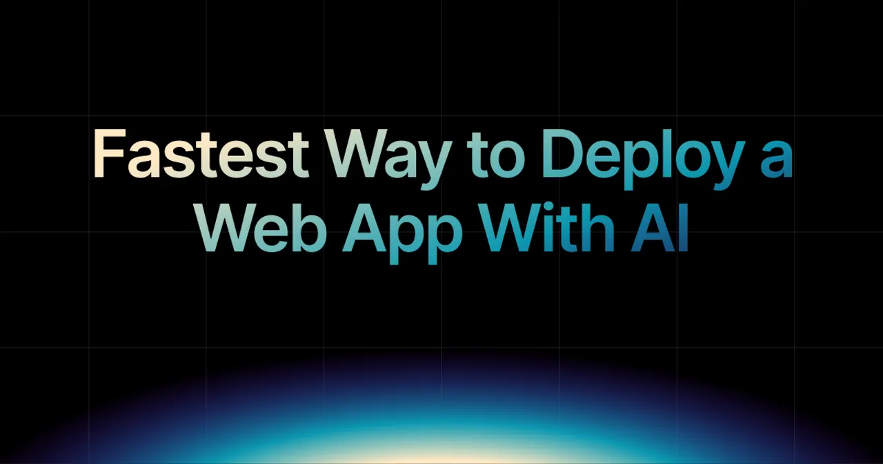 img of Fastest Way to Deploy a Web App in 2026 With AI