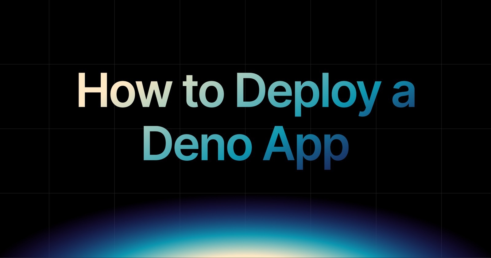 How to Deploy a Deno App in 2026 (Complete Guide)