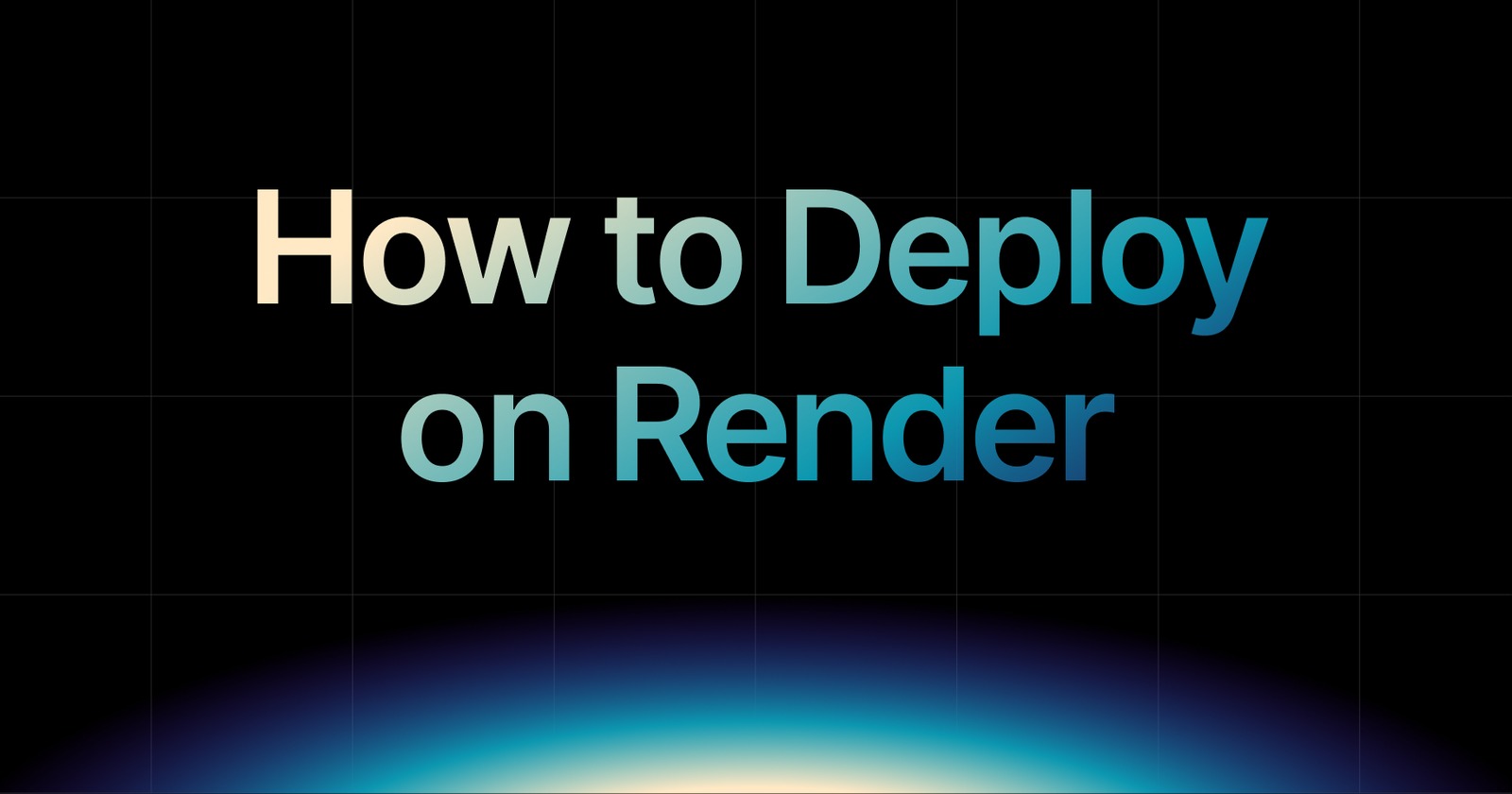 img of How to Deploy on Render - Complete Guide 2026