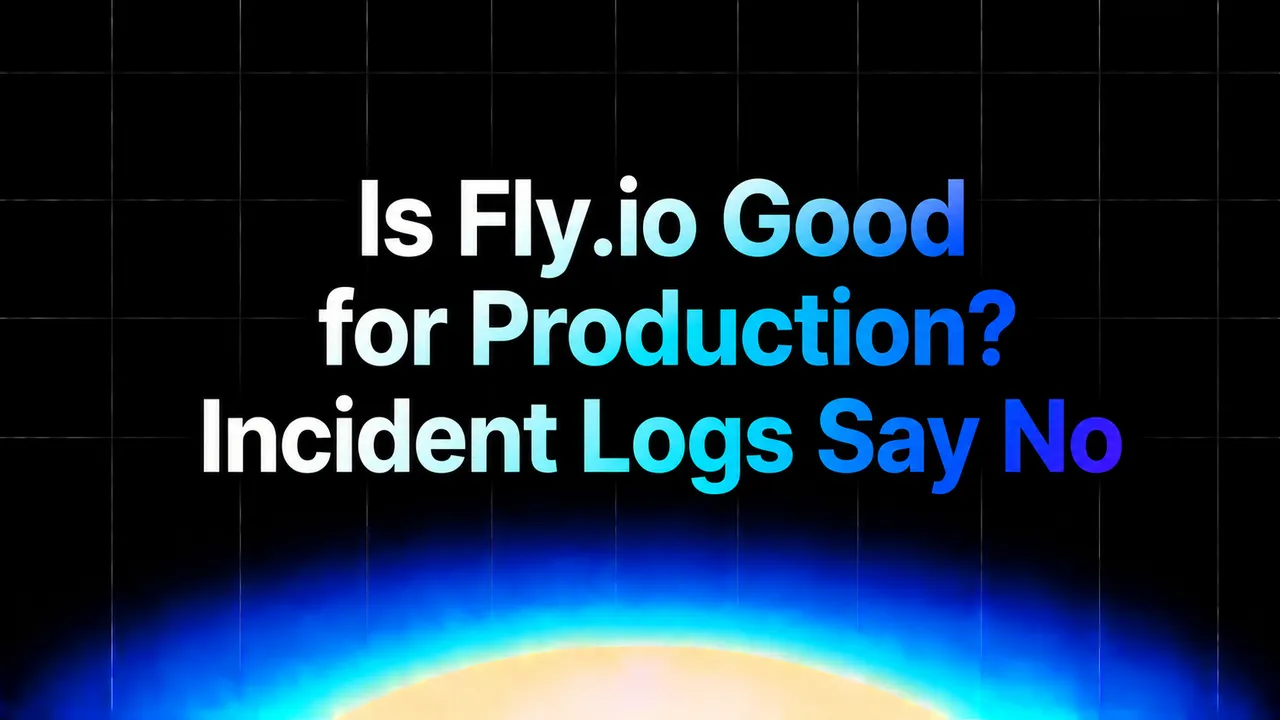img of Is Fly.io Good for Production? Incident Logs Say No