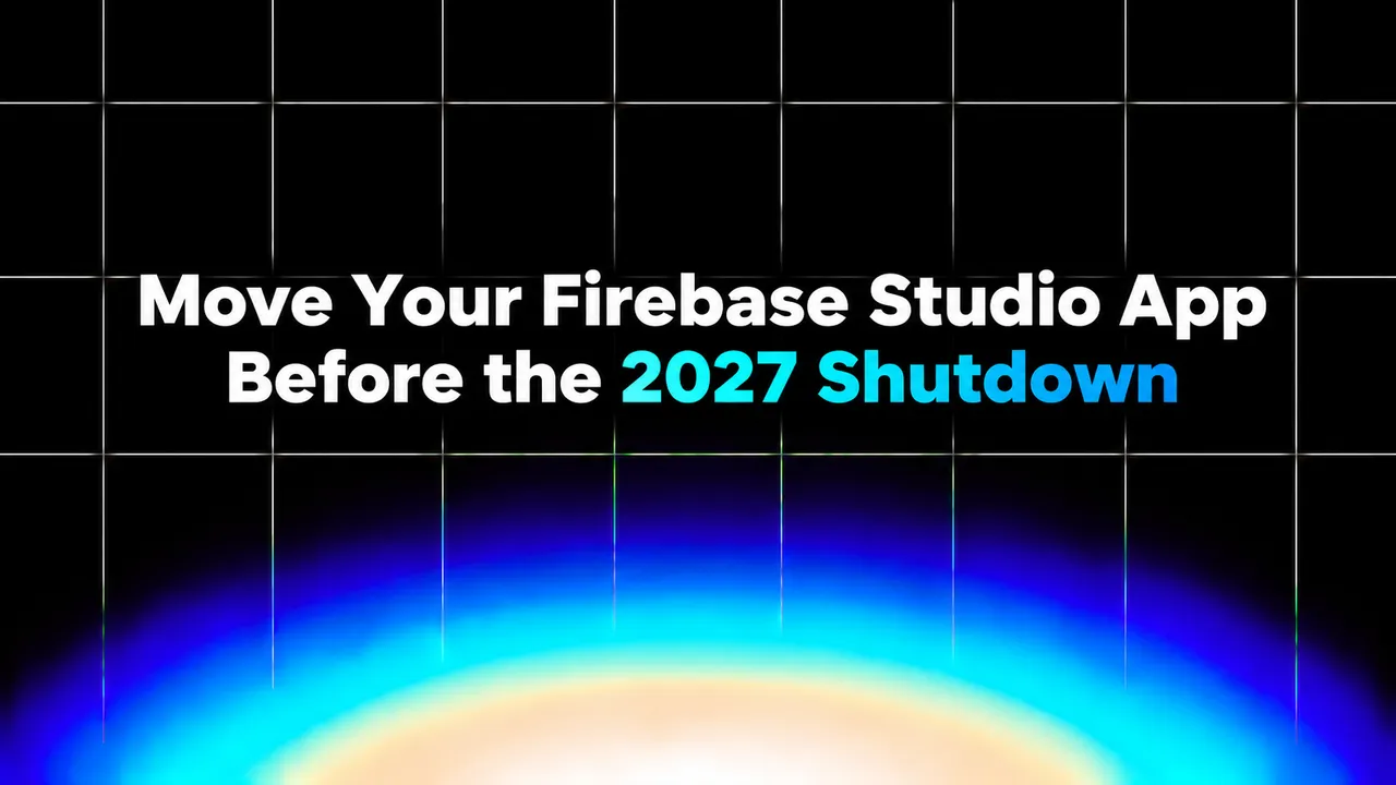 img of How to Export and Deploy Firebase Studio App Before Shutdown
