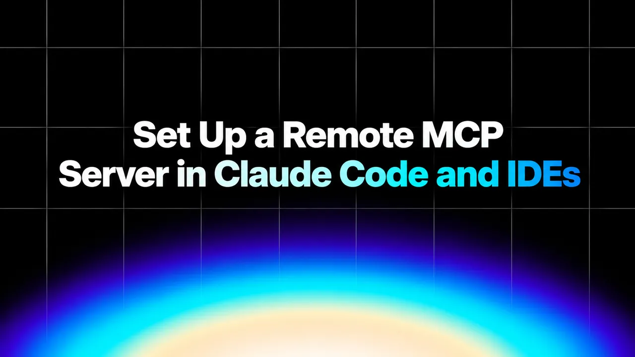 img of Add an MCP Server to Claude Code Using the IDE or CLI