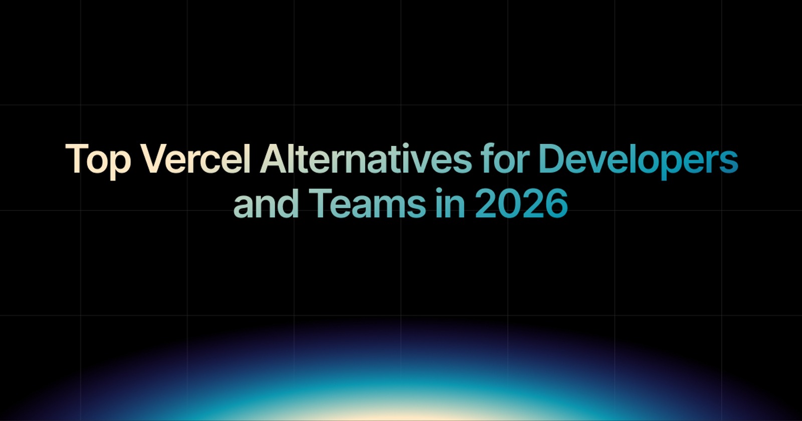img of Best Vercel Alternatives in 2026